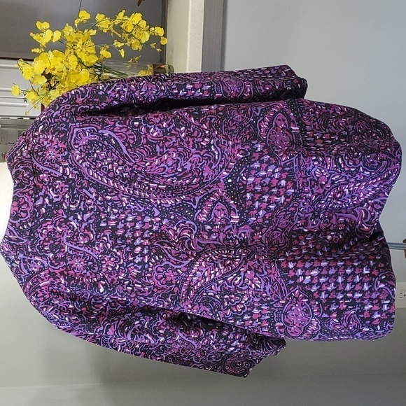 MAGGIE Brner for Catherine's.  4X zippered blazer. Great for workplace,  office. - Picture 5 of 10